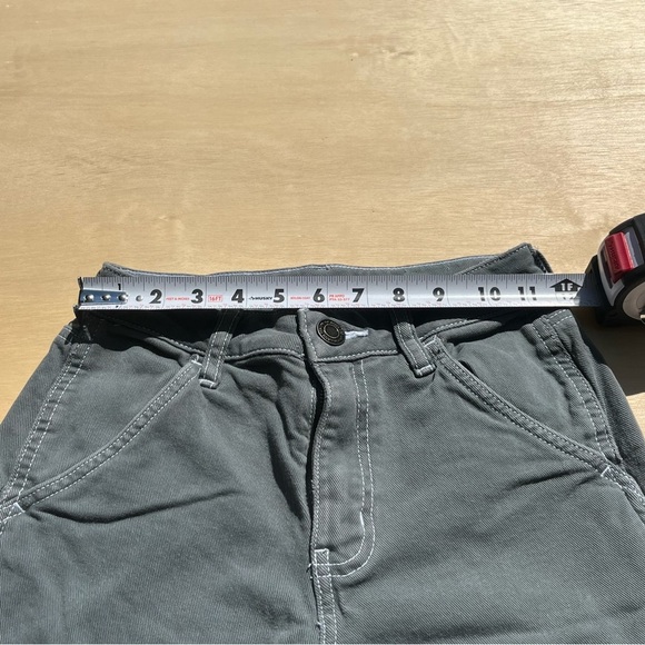 Women’s Size 0 24 High Rise Carpenter Green Grey Jeans SO - Picture 5 of 8